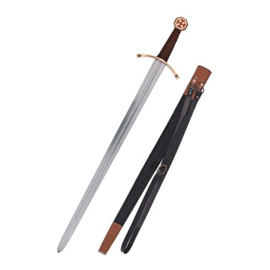 Épée Templière - Épée templière avec gaine