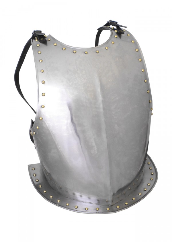 Cuirasse médiévale en acier