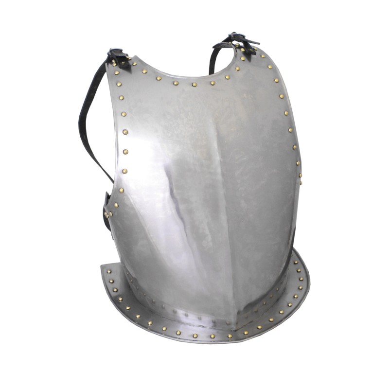 Cuirasse médiévale en acier