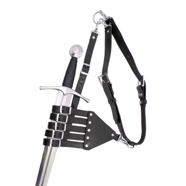Ceinture d'épée médiévale - pour rapières, sabres et épées