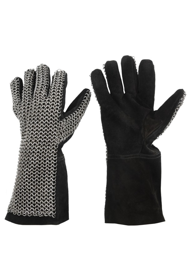 Gants en maille de fer