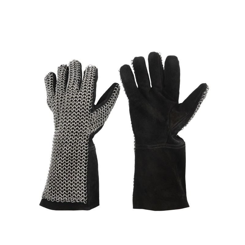 Gants en maille de fer