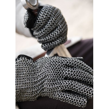 Gants en maille de fer
