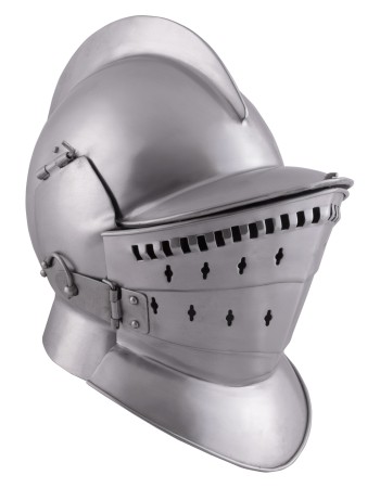 Casque Burgonet - acier 2 mm