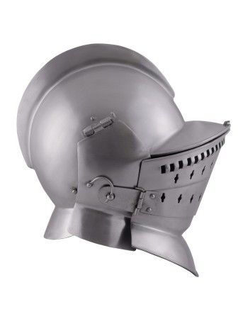 Casque Burgonet - acier 2 mm