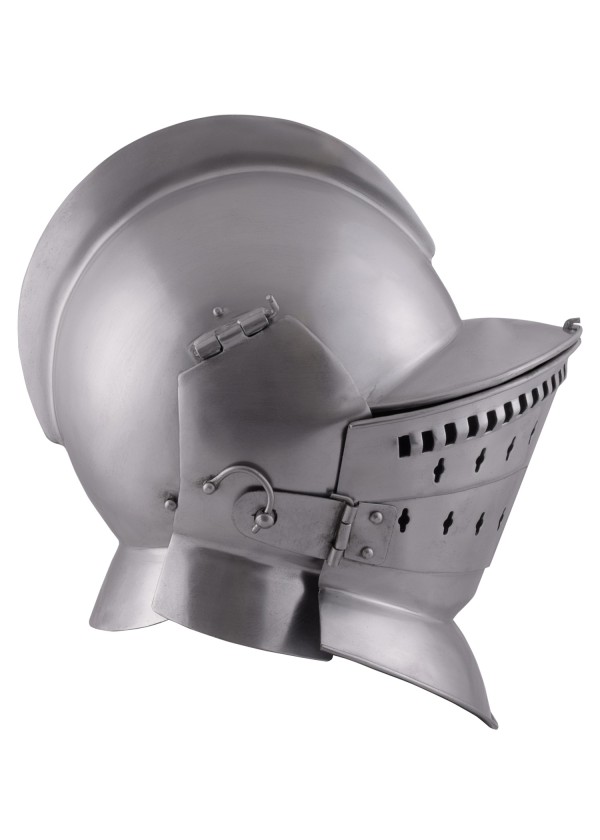 Casque Burgonet - acier 2 mm