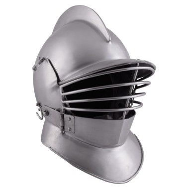 Casque Burgonet - acier 2 mm