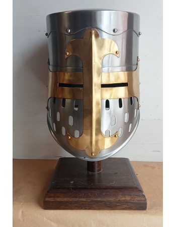 Casque Templier Médiéval