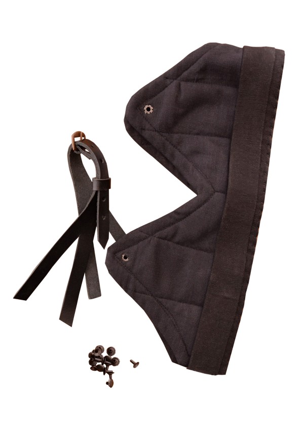 Entrée casque en tissu