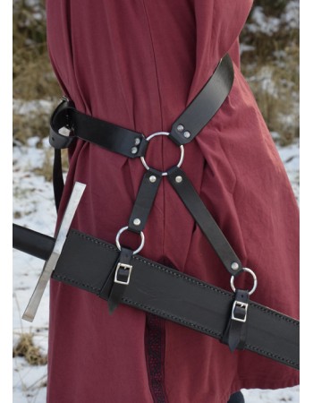 Ceinture d'épée médiévale