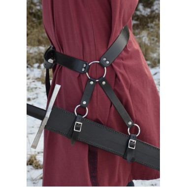 Ceinture d'épée médiévale