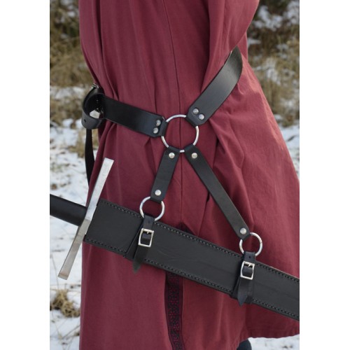 Ceinture d'épée médiévale
