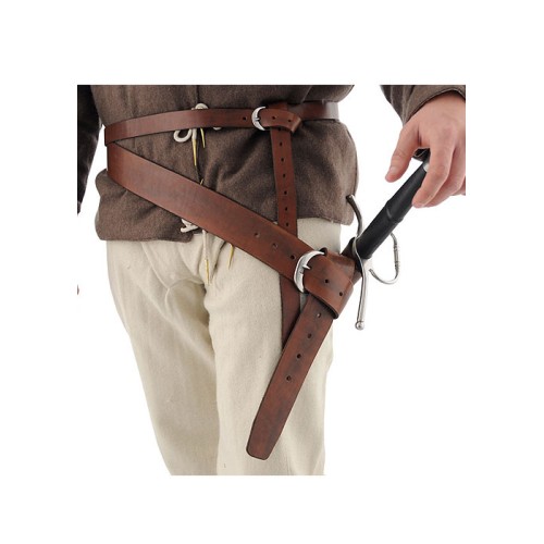 Ceinture d'épée médiévale