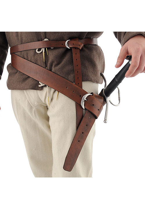 Ceinture d'épée médiévale