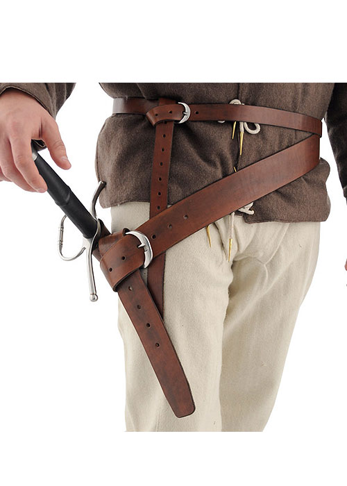 Ceinture d'épée médiévale