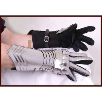 Gantelets médiévale - Gantelets mobiles de combat