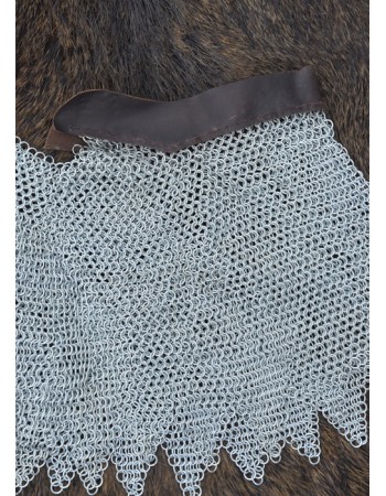 Colletin de maille en acier galvanisé, anneaux 8mm