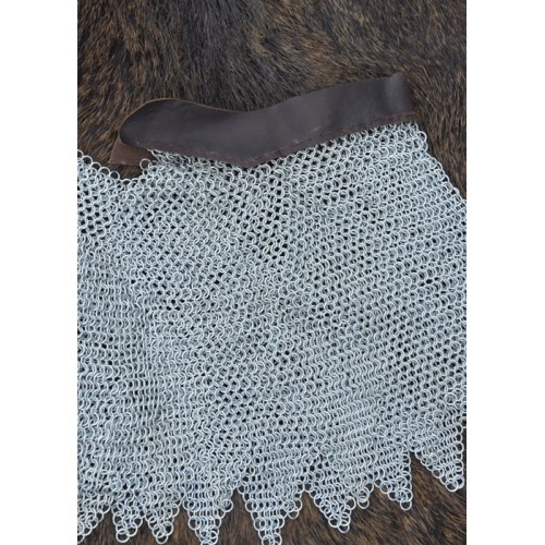 Colletin de maille en acier galvanisé, anneaux 8mm