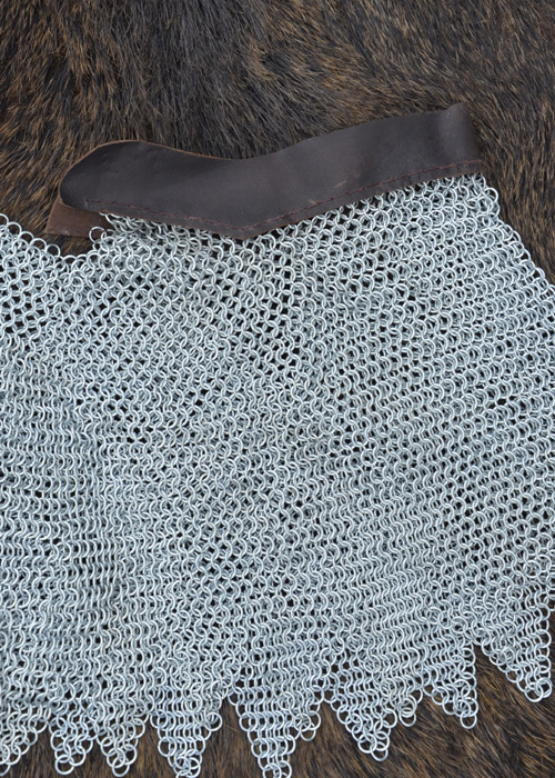 Colletin de maille en acier galvanisé, anneaux 8mm