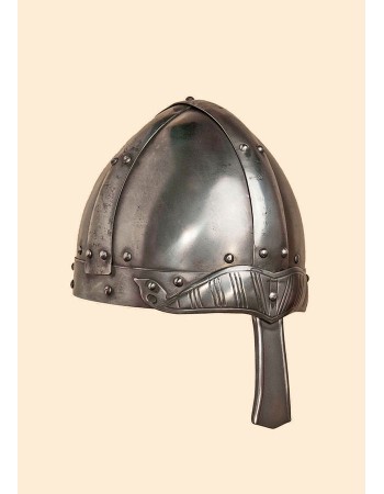 Casque Médiéval à Nasal - Casque Viking
