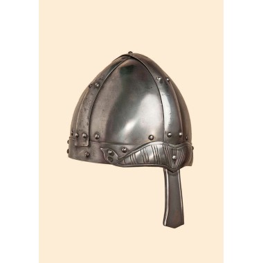 Casque Médiéval à Nasal - Casque Viking