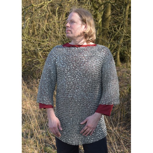 Haubergeron rivetée et zinguée - Cotte de mailles