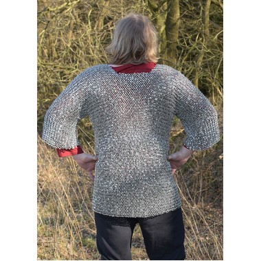 Haubergeron rivetée et zinguée - Cotte de mailles