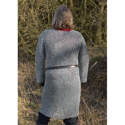 Haubert rivetée zinguée - Cotte de mailles