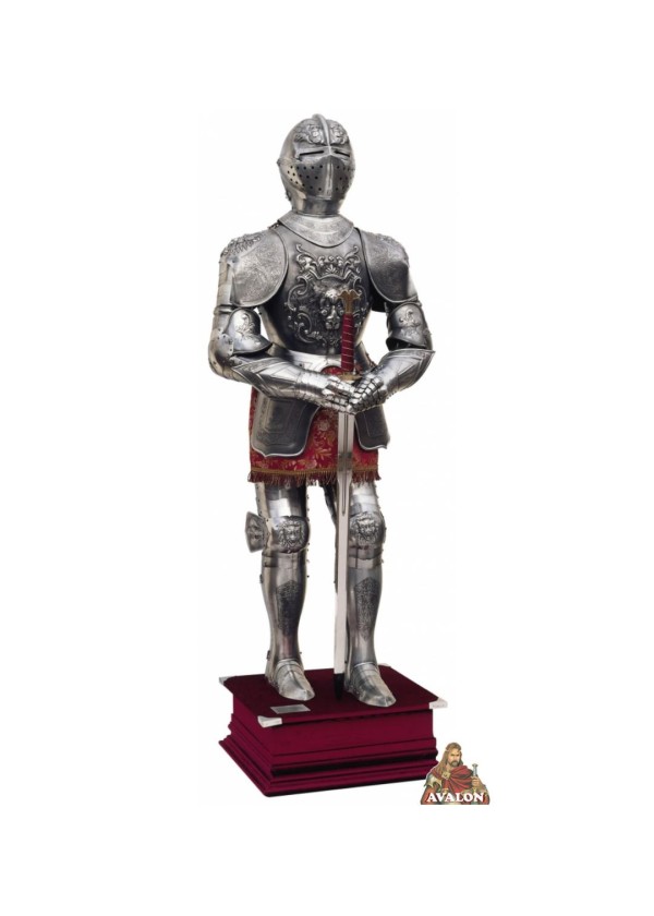 Armure Cheval Gravure