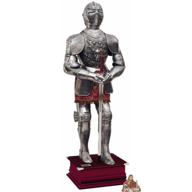 Armure Cheval Gravure