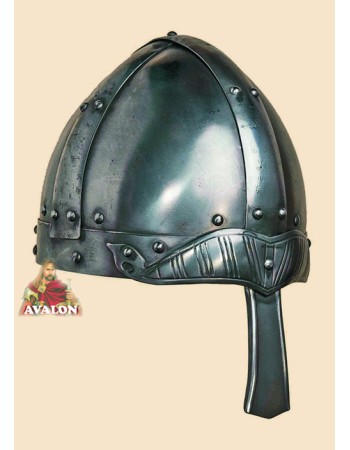 Casque Médiéval à Nasal - Casque Viking