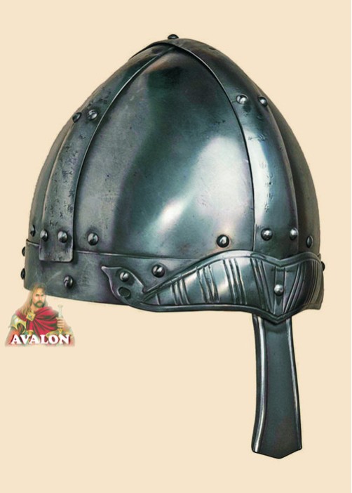 Casque Médiéval à Nasal - Casque Viking