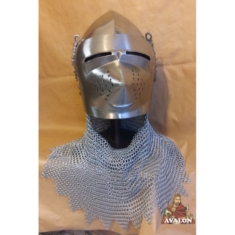 Casque Bassinet Médiéval - Hundsgugel