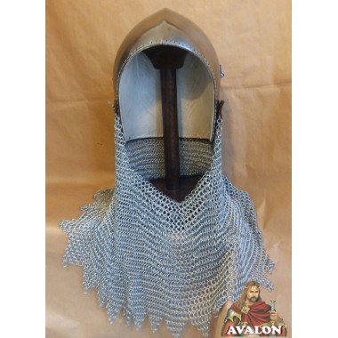 Casque Bassinet Médiéval - Hundsgugel