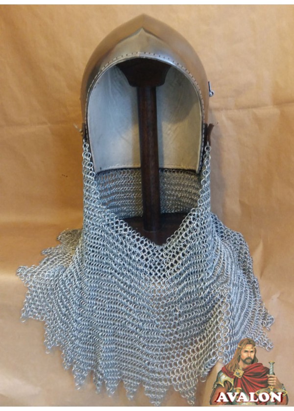 Casque Bassinet Médiéval - Hundsgugel