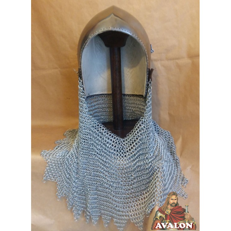 Casque Bassinet Médiéval - Hundsgugel