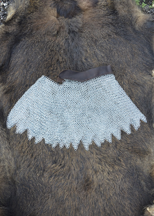 Colletin de maille en acier galvanisé, anneaux 8mm