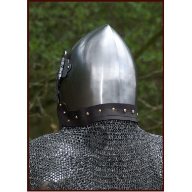 Colletin de Maille, Anneau Rivets Plat