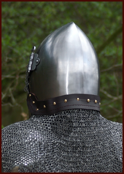 Colletin de Maille, Anneau Rivets Plat