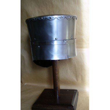 Heaume de Croisé - Heaume à timbre Plat