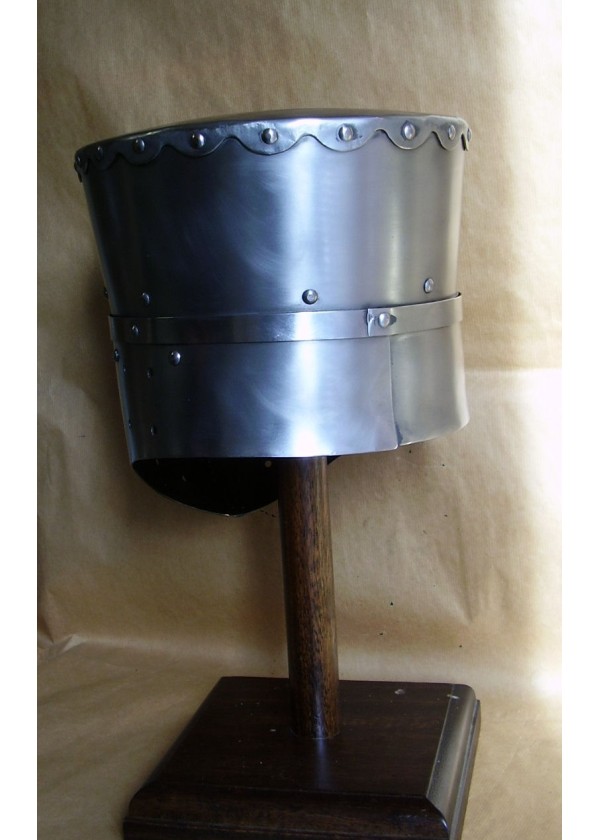 Heaume de Croisé - Heaume à timbre Plat