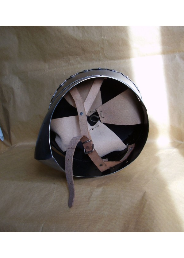 Heaume de Croisé - Heaume à timbre Plat