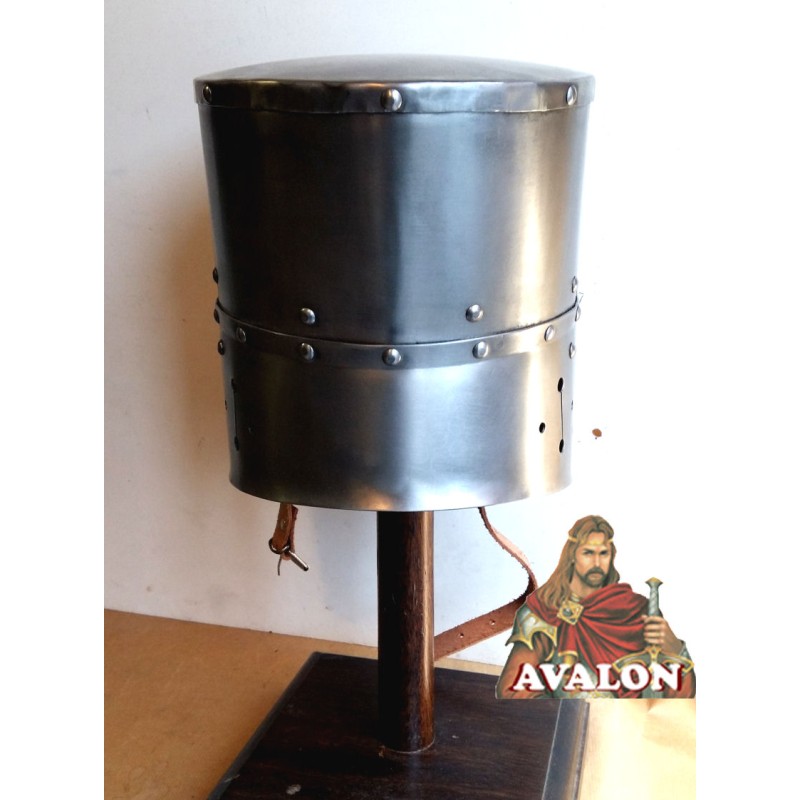Casque Templier - Grand Heaume Médiéval