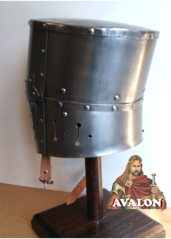 Casque Templier - Grand Heaume Médiéval