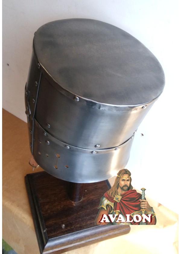 Casque Templier - Grand Heaume Médiéval