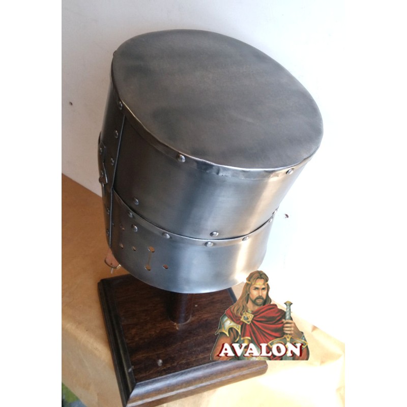 Casque Templier - Grand Heaume Médiéval