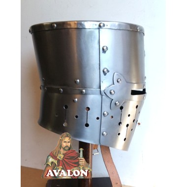 Casque Templier - Grand Heaume Médiéval