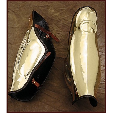 Paire de  Grèves - Grèves en laiton