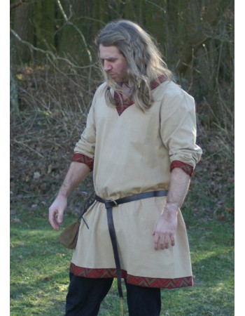 Tunique Viking - Tunique en coton, beige