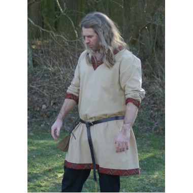 Tunique Viking - Tunique en coton, beige